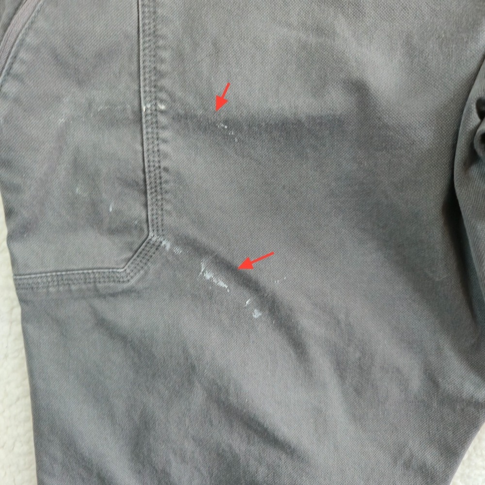 Wrangler ATG Jackson Utility Pants Mens 42x30 Gray Straight Leg Hiking Workwear - Picture 14 of 14